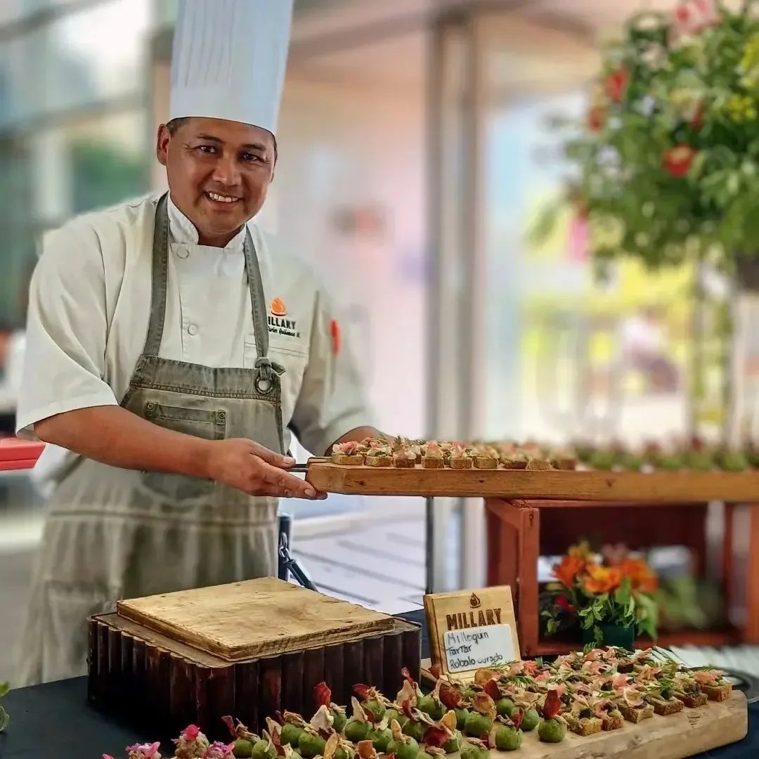 Juan Quiñeman, chef fundador de Millary